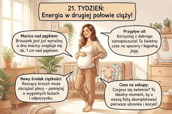 21 Objawy w 21 tygodniu_ Czego może doświadczać przyszła mama